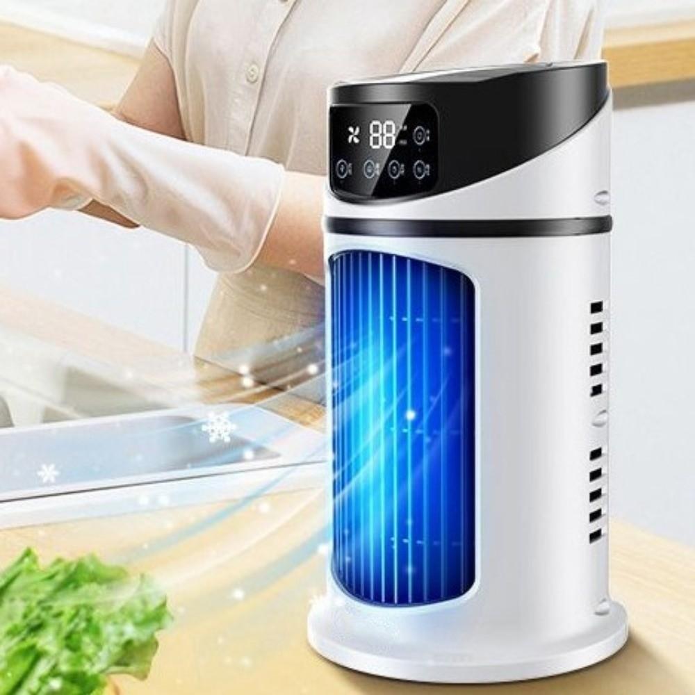 6-Hour Timer Air Cooling Fan 6-Speed Cold Air Conditioner Fan Portable Air Cooler  Home Use