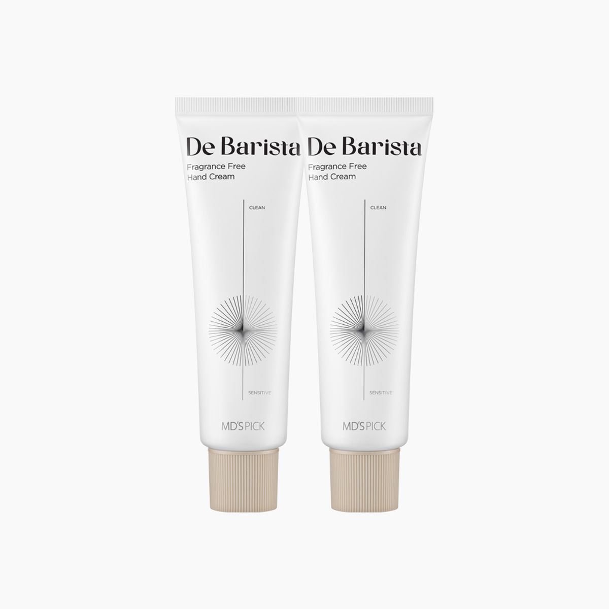 De Barista Unscented Hand Cream 50g x 2