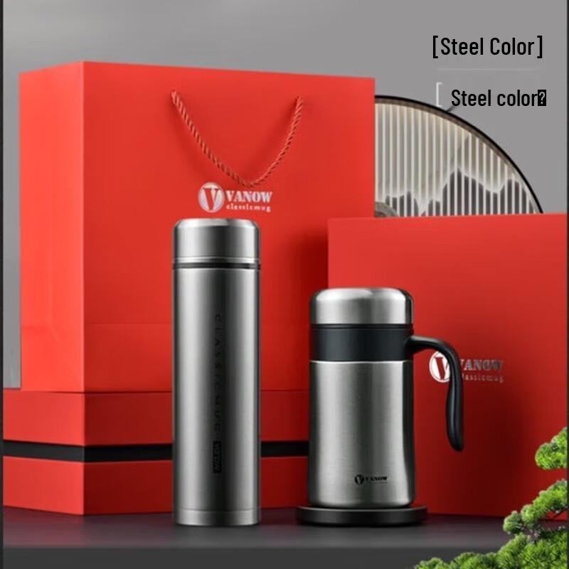 Vanow 480ML Smart Stainless Steel Office Tumbler