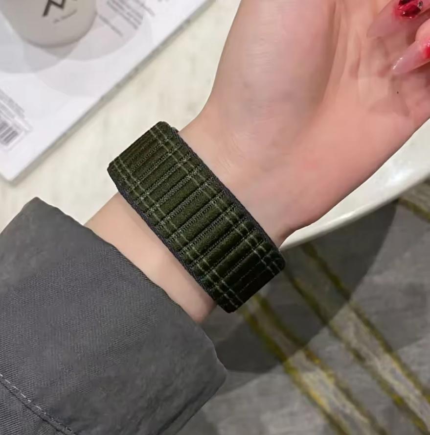 2pcs 26/22mm Nylon Loop Strap for Garmin Descent Mk3i Watch Band Forerunner 970 965/Fenix 8 E 7X 6X/Enduro 3 Quickfit Wristband