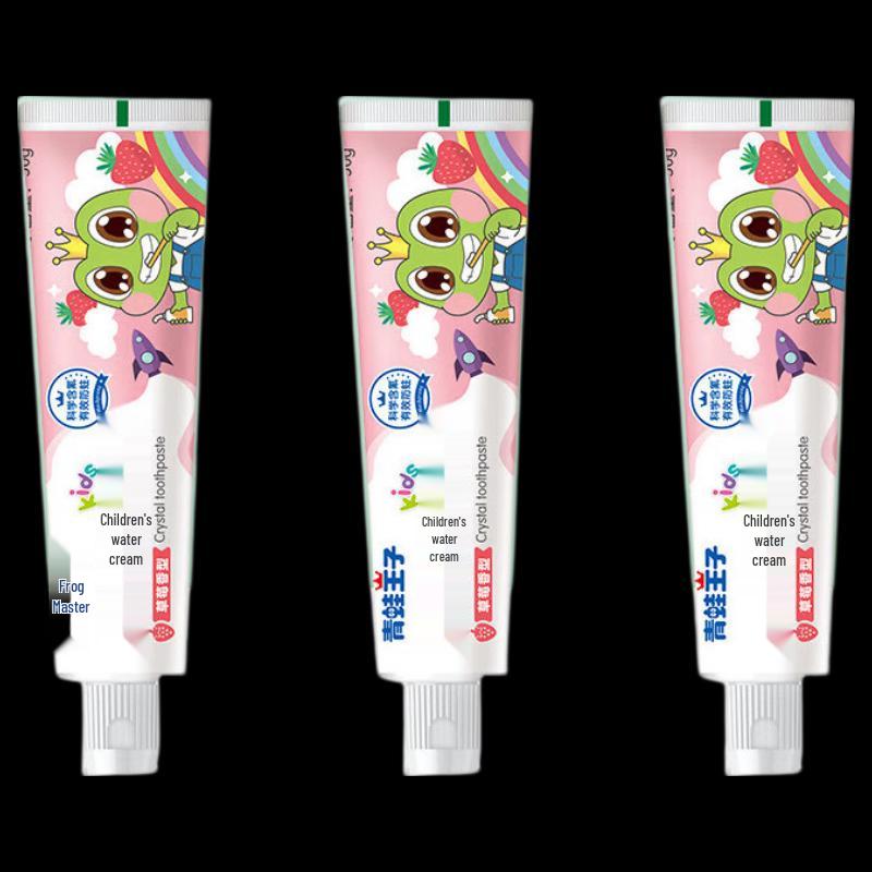 Frog Prince Strawberry Toothpaste (3x50g)