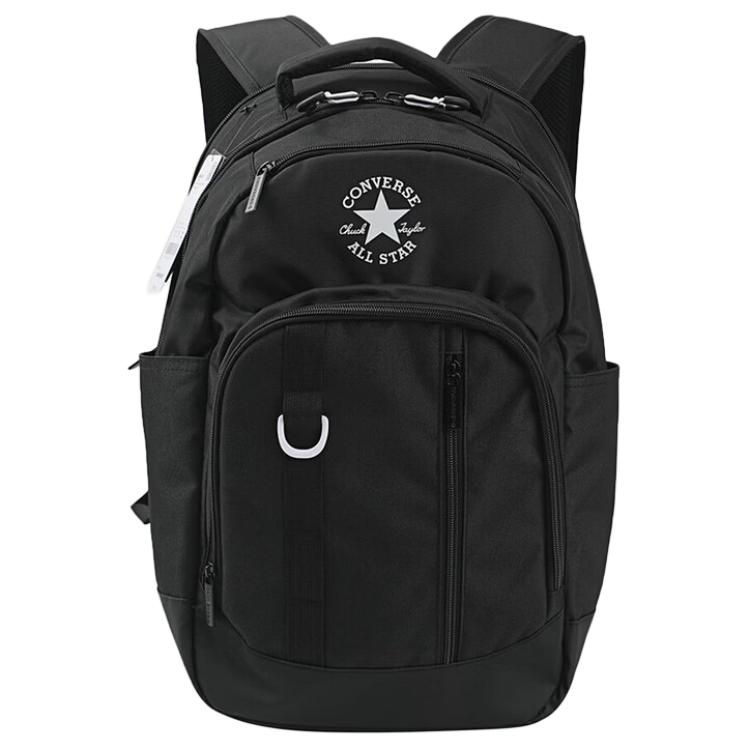 Converse Classic Logo Polyester Backpack Unisex backpack Black UA5888-023 Black