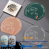 Sewer Floor Drain Cover Deodorizer Bathroom Silicone Deodorant Mat Thickening Kitchen Toilet Toilet Insect-Proof Floor Drain Mat