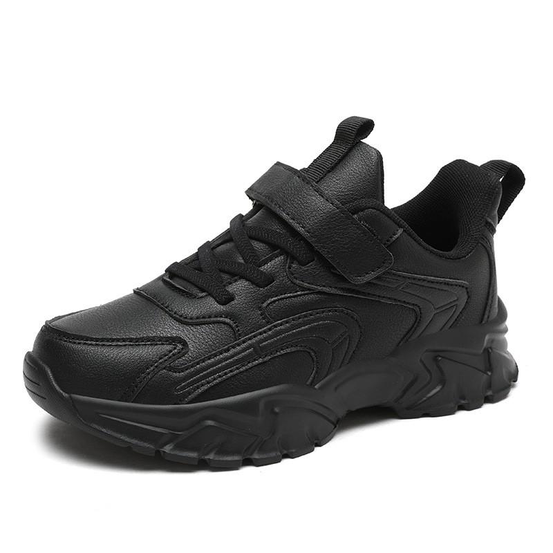Kids White Mesh Running Shoes Boys Girls Lightweight Breathable Sport Sneakers School Uniform Compatible