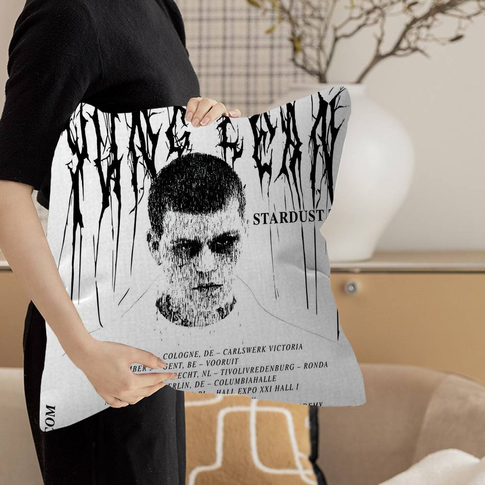 

Pop Singer Yung Lean Frost God Pillow Gift Home Office Decoration Pillow Bedroom Sofa Car Cushion CoverPillow Case 12x12Inch