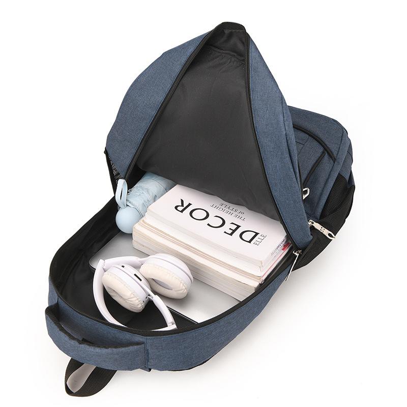 Backpack Men's Simple Premium Computer Bag Business Casual Backpack Travel Bag Chinese College Student School Bag