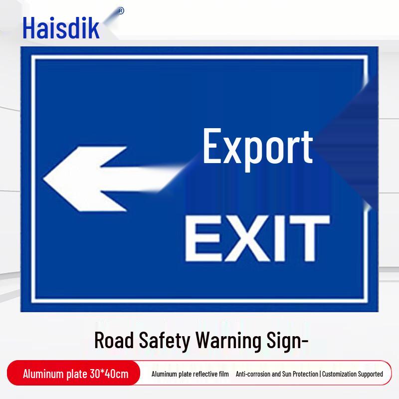 Haisteck Reflective Road Safety and Parking Sign 30*40cm
