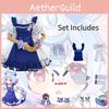 Impact Genshin Sigewinne Cos Clothing Perform Cosplay Set Party Xmas Costume