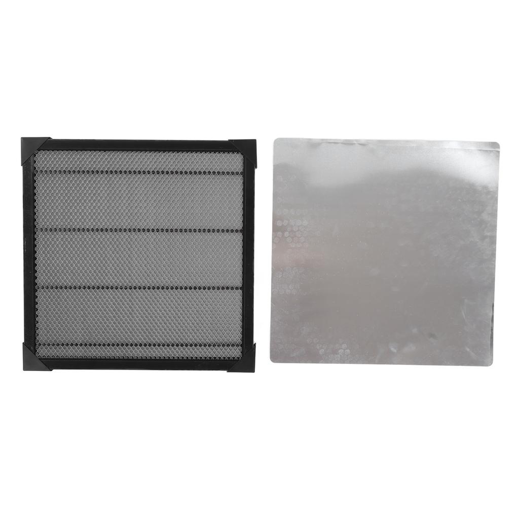 Black Laser Working Table Beehive Panel Robust All Metal Structure Laser Cutting Working Bed Platform