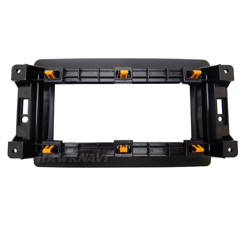 For Jeep Grand Cherokee Wrangler Dodge RAM Charger Chrysler 300C 10.1 inch 2 Din Car Radio Stereo Fascia Panel Dash Frame