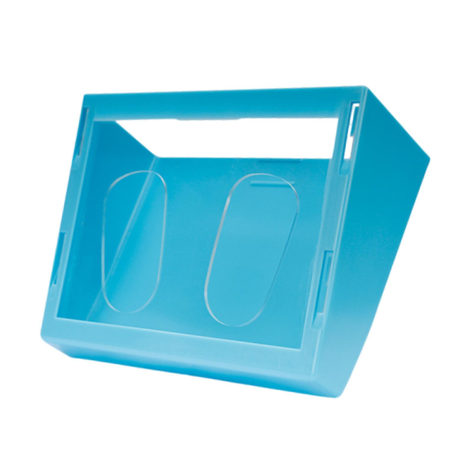 

Подвесная кормушка-сенник для кроличьей клетки, Хранилище для корма кролика, Миска для кормления морской свинки, Органайзер синий