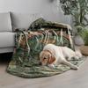 Hobbit Door Design Microfiber Flannel Cover Blanket Bedroom Living Room Sofa Soft And Comfortable Home Decoration