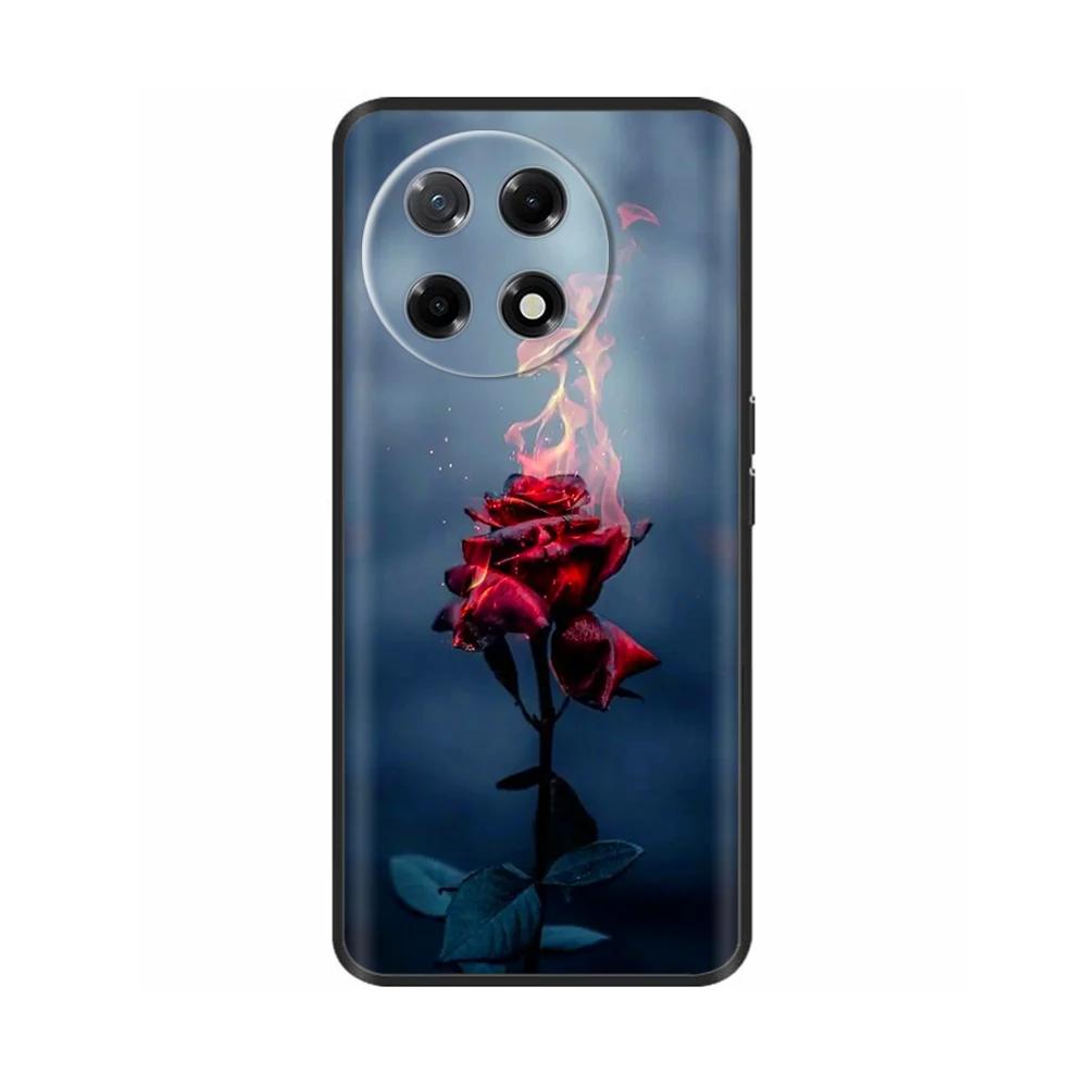 Pour Tecno Camon 30S Pro Coque Silicone Souple Noir TPU Coque de Téléphone Pour Tecno Camon 30S Camon30S Funda Coques Arrière Protectrices Coque