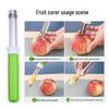 Stainless Steel 2-in-1 Apple and Pear Corer with Telescopic Peeler