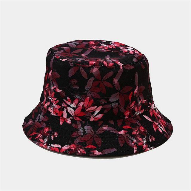 2022 New Luxury Design Ink Painting Jungle Animal Bucket Hat Women Men's Panama Cap Tie-Dye Printed Outdoor Bob Fishing Hats