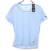 Adidas Unused Running Short Sleeve Wear OT Light Blue Tagged Women Used