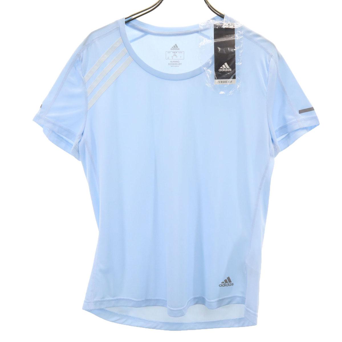 

adidas unused running Short sleeve Wear OT light blue Tagged Women Used