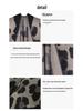 European & American Leopard Print Shawl: Autumn/Winter Imitation Cashmere Cape Scarf