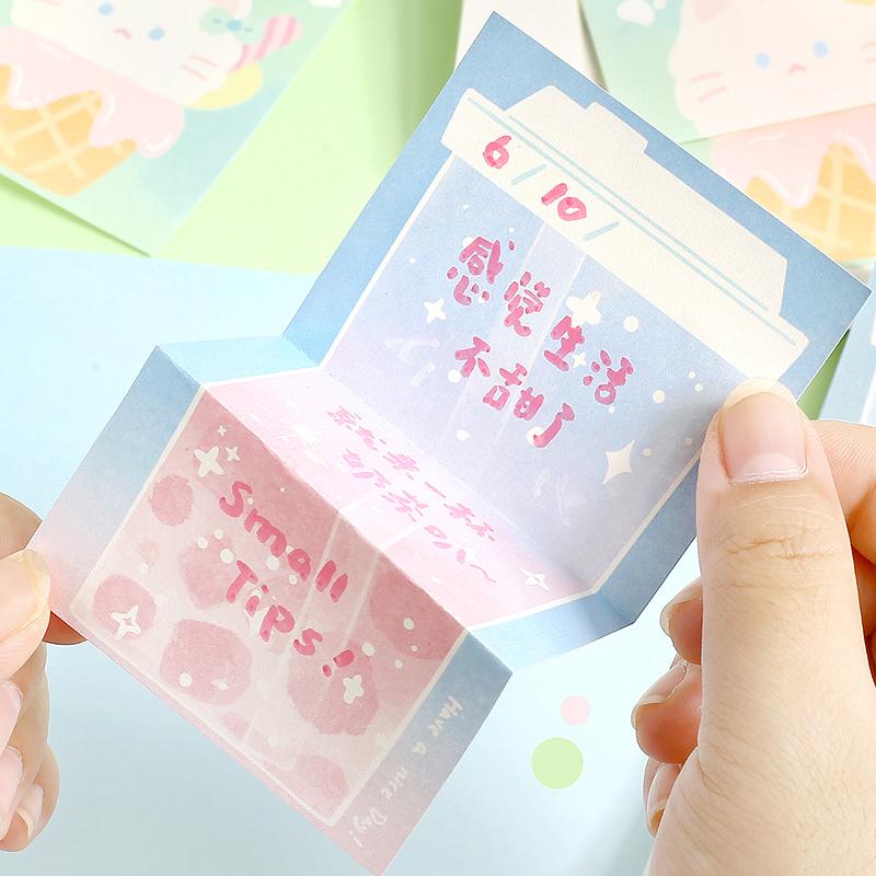 60pcs/lot Soft Little Secret Series Creative Long Strip Message Memo Paper Handmade DIY Material Craft Paper School Stationery