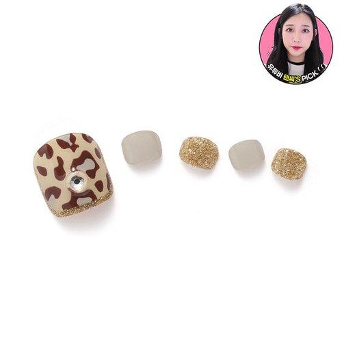 

[Glambux] Self Gel Pedi Sticker Pedi 04 - Leopard