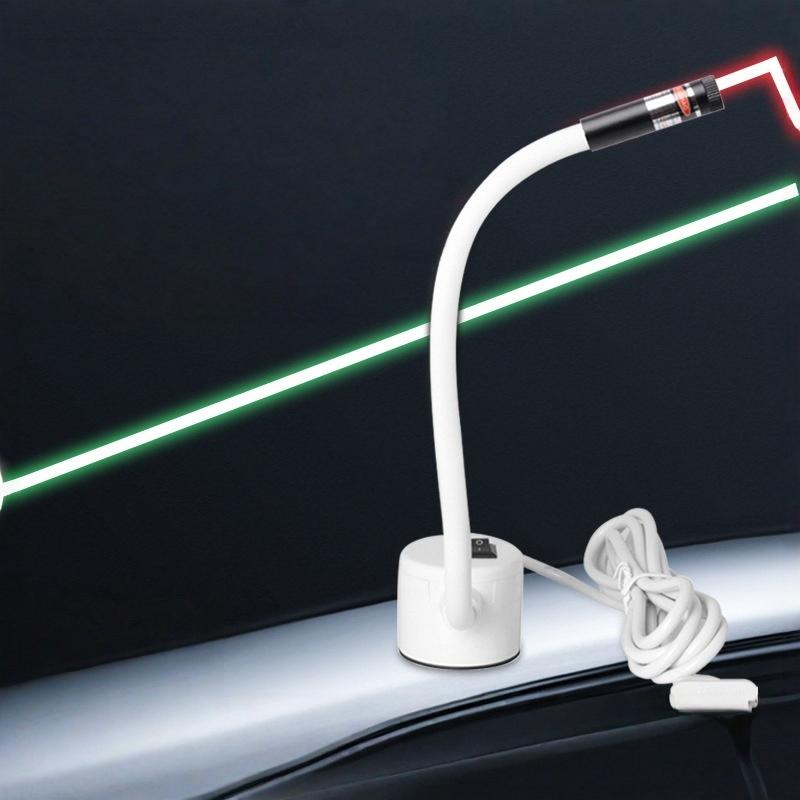1 ks USB červený laserový polohovací světlo DC5V linka/kříž šicí stroj příslušenství infračervená pracovní lampa řezání s magnetickou základnou