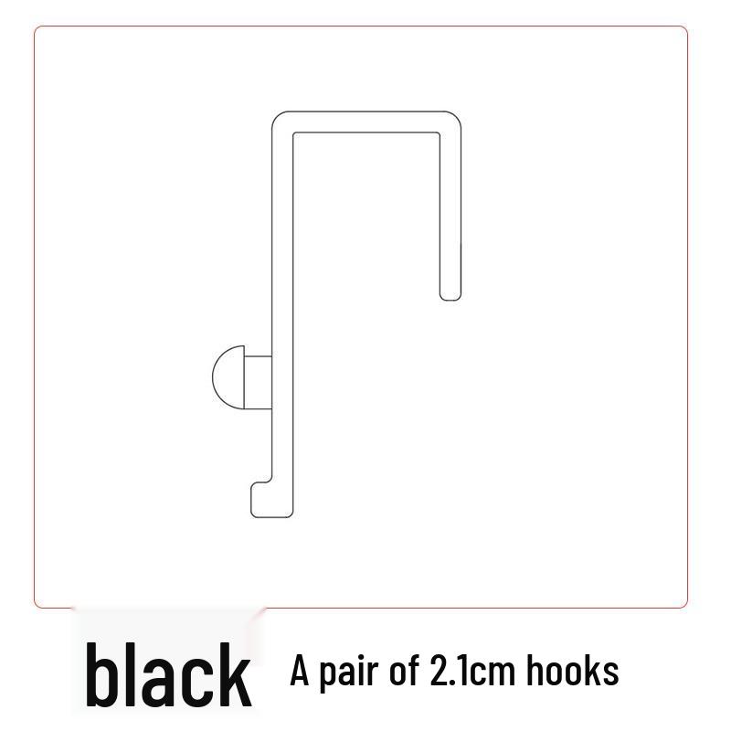 Creative Metal Desktop File Holder with Hanging Divider Hooks