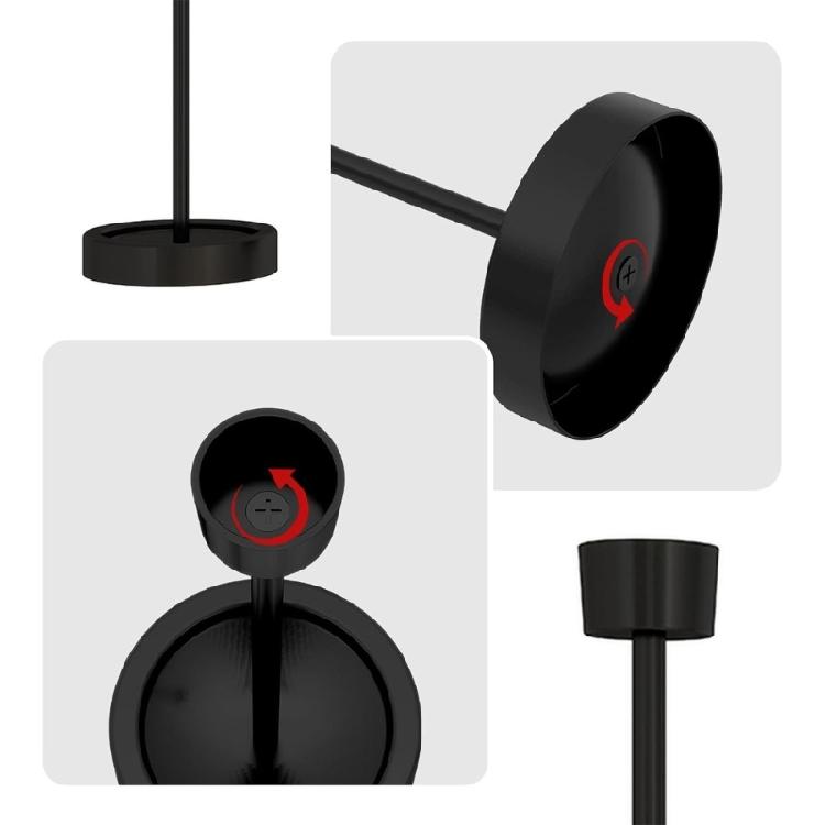 Black Metal Taper Candle Holder Tall Candlestick Set of 6 for Enhancing Dining Table Decors and Wedding Celebration