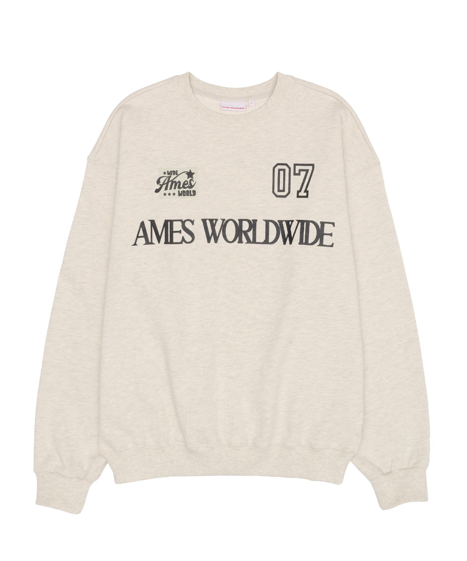 Ames Worldwide 07 Свитшот с надписью Овсяный Oatmeal L