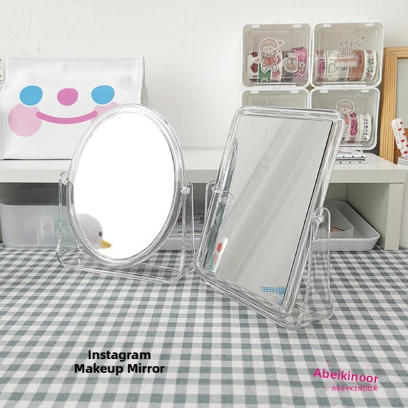 Atterproof Acrylic Non-Glass Mirror for Children Tabletop Eup Batoom Dormi Modern Simple Sle Non-Cut Hand