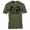 T-shirt Ispirata ai Volti di Cheech Chong