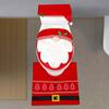 Faceless Old Man Toilet Seat Cover Set Bathroom Decor