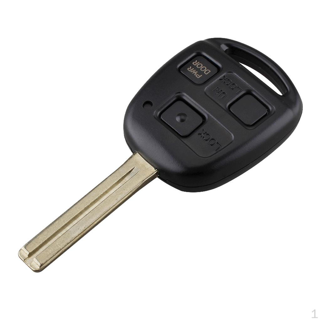 

3-кнопочный дистанционный неразрезанный брелок для бесключевого доступа для RX330