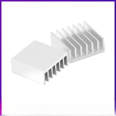Disipador de calor de aluminio de 14 x 14 x 6 mm: radiador de CPU de perfil delgado para disipación de calor