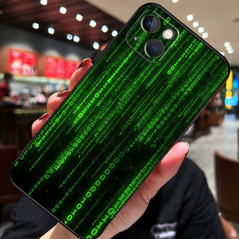 Matrix For Apple iPhone 11 14 12 Pro Max 7 8 Plus X XS XR SE 2020 13 Pro Max Phone Back Cover Coque