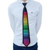 Sprachgesteuerte LED-Krawatte Leuchtende Krawatte mit Musik für Partys Festivals Wesentliche Partygeschenke