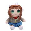 FumoFumo Monika Pluszowa Lalka Anime Gadżet Doki Doki Klub Literacki Kreskówkowa Lalka Zabawka dla Dzieci Prezent na Urodziny Wystrój Domu