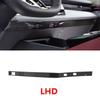 For BMW 5 Series I5 G60 2024 2025 Carbon Fiber Car-styling Interior Center Console Dashboard Panel Lower Strips Sticker Trim