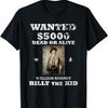 WILDER WEST AMERIKANISCHER OUTLAW Billy the Kid T-Shirt