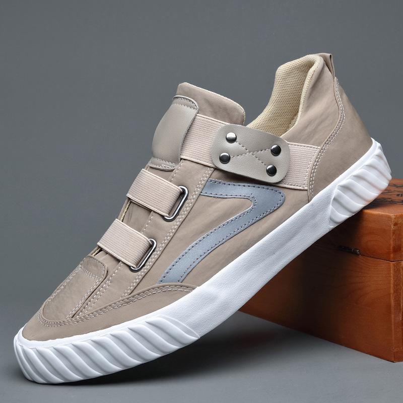 Mens High-top Canvas Shoes Men 2025 New Spring Autumn Top Fashion Sneakers Lace-up High Style Solid Colors Man Black Shoes665