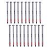 20Pcs Cartoon Animal Erasable Gel Pens for Kids 0.7mm Cute Cap