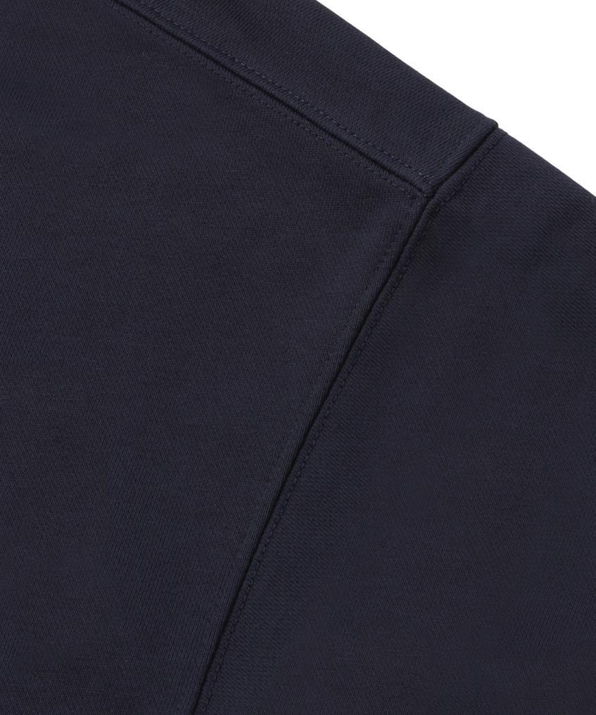 STENDS [M~4Xl] All Day Semi-Over Sweatshirt_Navy