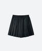 Moon Sun Unisex, Back Pleated Skort / Black