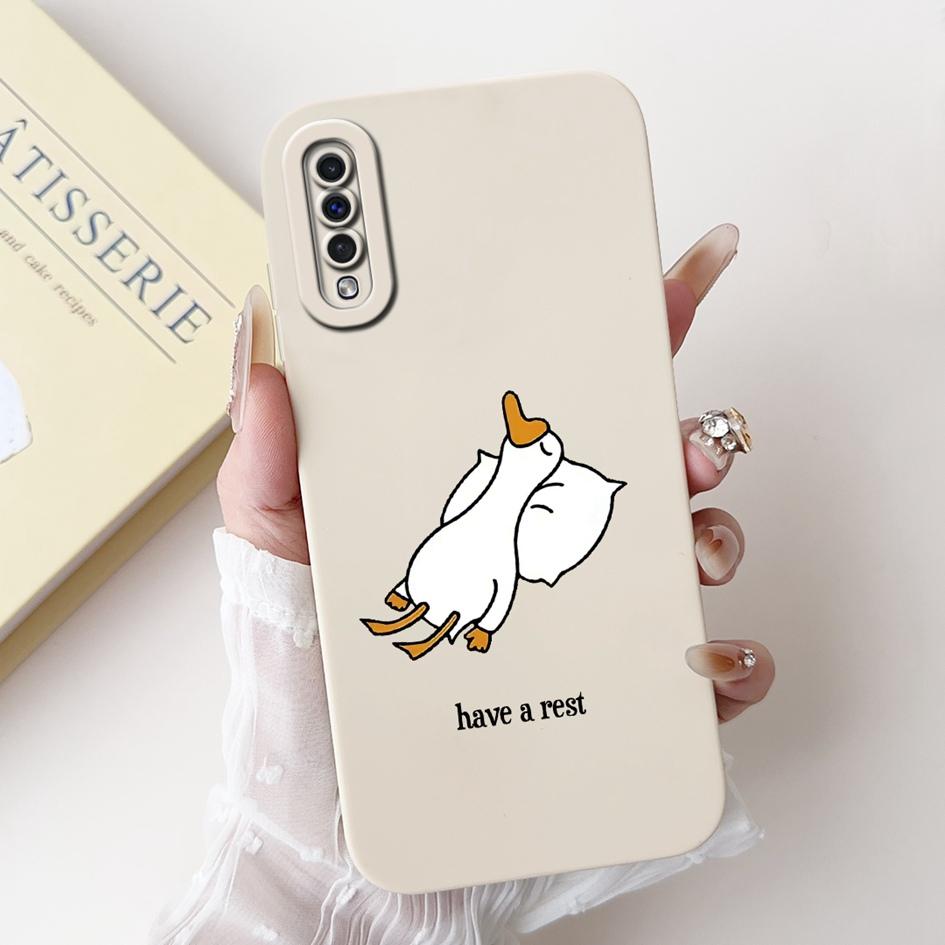 For Samsung Galaxy A50 Case SM-A505F Shockproof Cover Fashion Painted Soft Silicone Funda For Samsung A30S A50S A507F A307F Capa