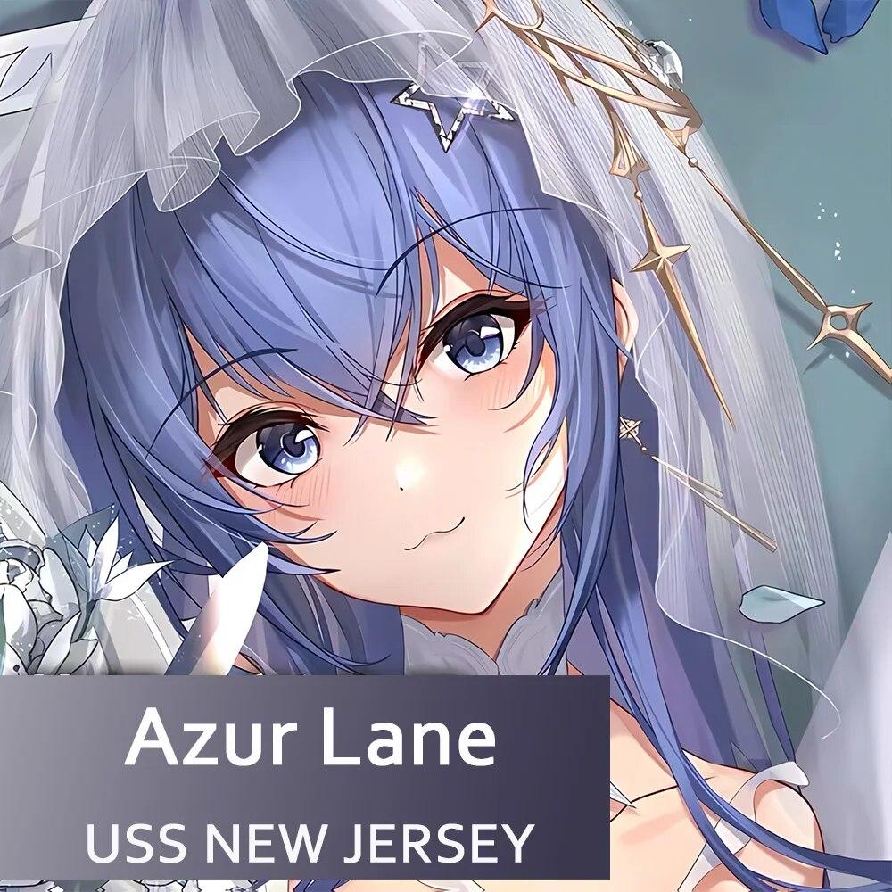 

USS NEW JERSEY Dakimakura Azur Lane Game наволочка обнимающая подушка чехол для всего тела наволочка отаку
