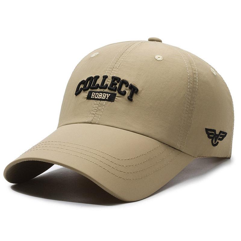 Men Women Cap Summer Quick Dry Cap Mesh Breathable Thin Baseball Cap Outdoor Fishing Sunscreen Hat