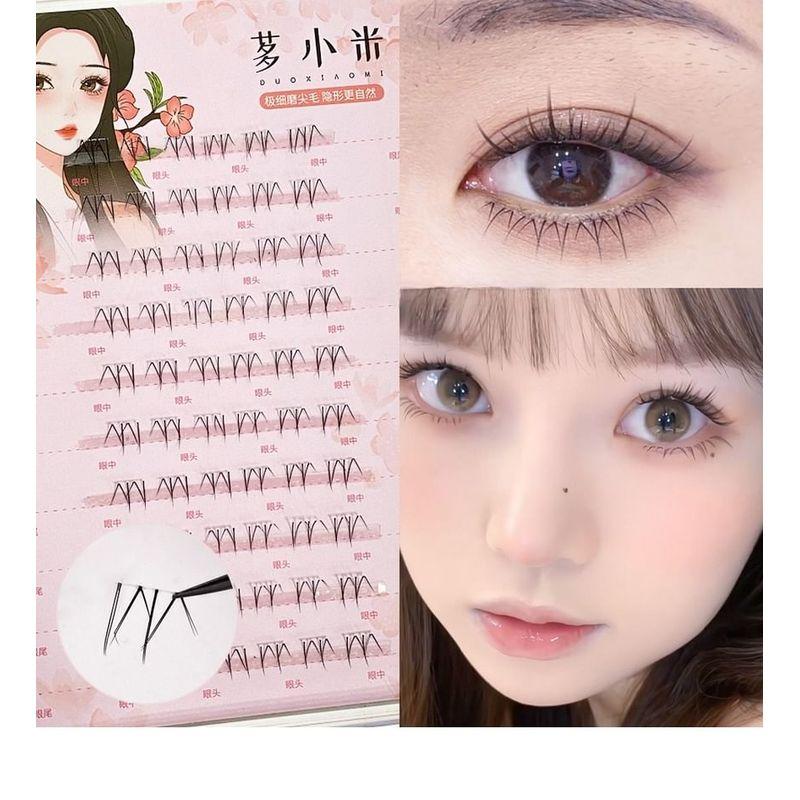 Denivyse - Natural Bottom Multipack False Eyelashes Cluster