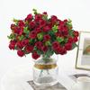 1 Bouquet of 11 Roses Artificial Flowers Silk Flower Artificial Flowers Decorative Flower Ornaments Decoration Wedding.
