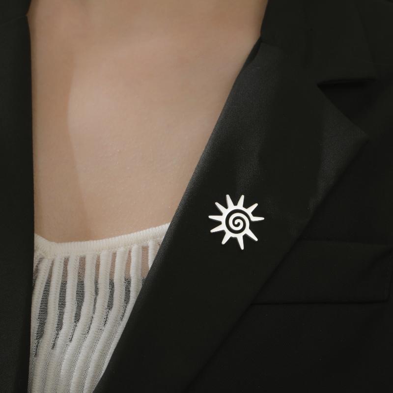 Crown Bee Butterfly Snowflake Lapel Pins Women'S Brooch Gold Color Suit Collar Badges On Backpack Stainless Steel Jewelry