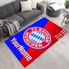 Bayern Munich Personalized Name Area Rug Perfect for Hallway Dormitory Living Rooms Bedrooms Antislip Carpet Office home decor