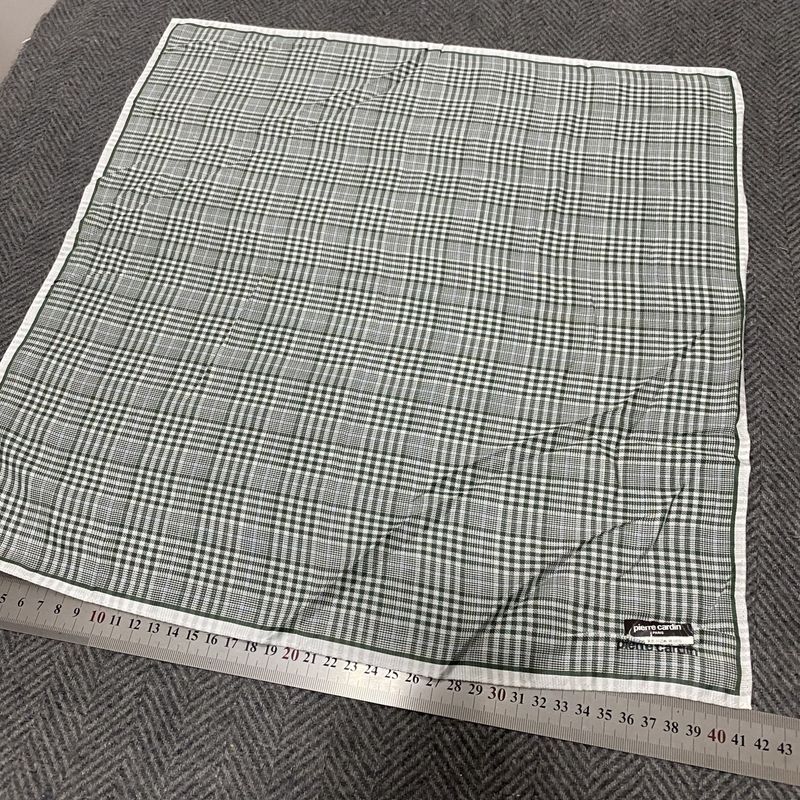 

Vintage Japanese Style Vintage Small Square Towel Pure Cotton Men Handkerchief Vintage Artistic Plaid Stripes British Style Scarf 5322